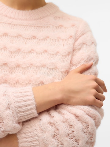VERO MODA Pullover 'VMLAURYN' in Pink