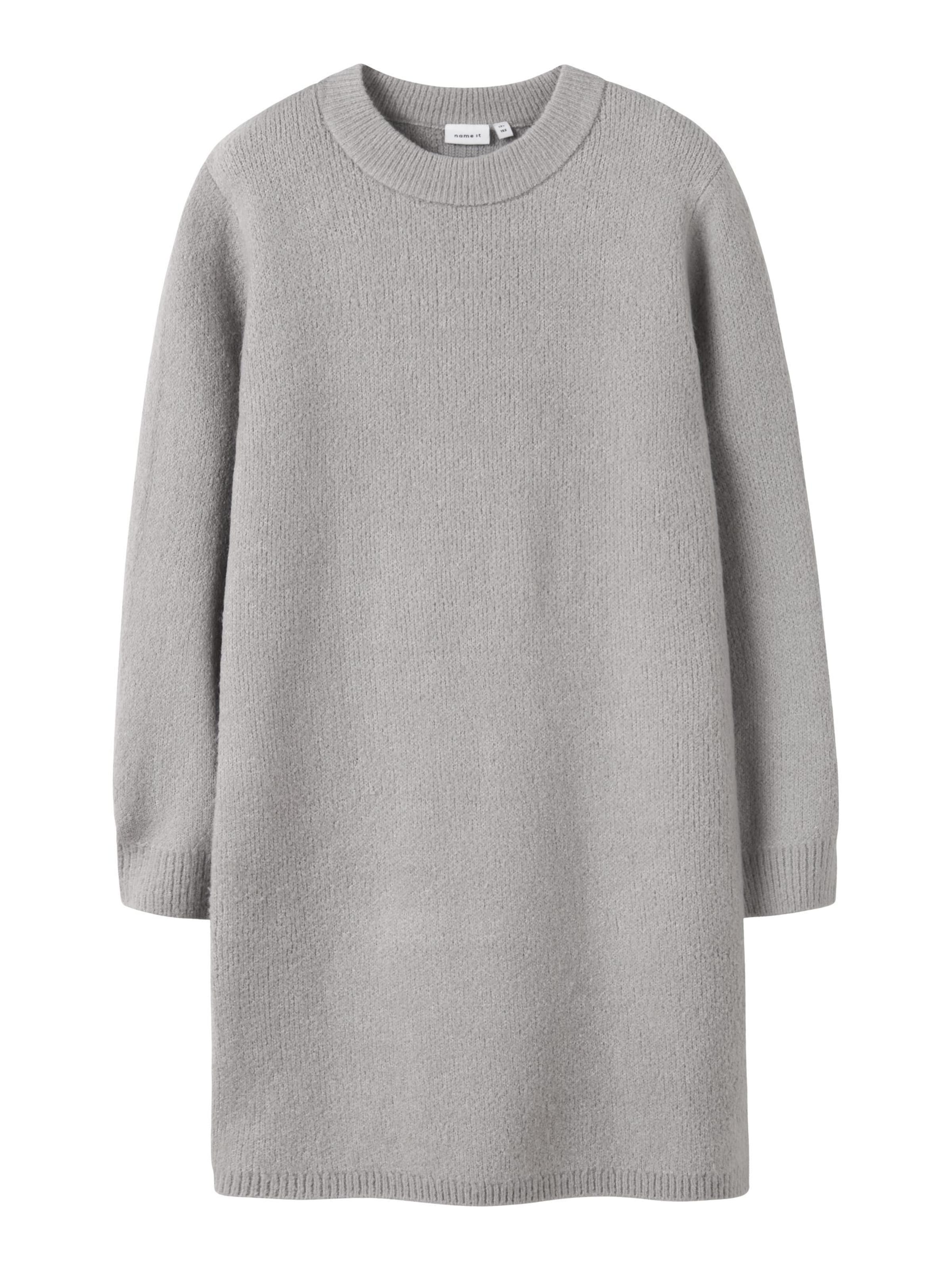 NAME IT - Vestido en gris: frente