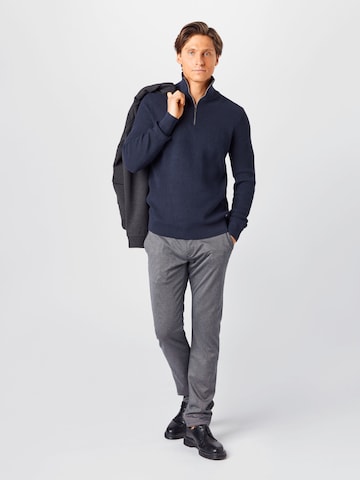 TOM TAILOR Slimfit Chino in Blauw