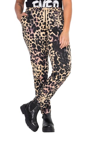 Angel of Style Slimfit Broek in Geel: voorkant