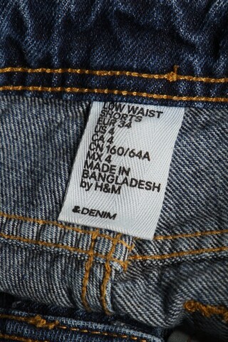 H&M Jeans-Shorts 25-26 in Blau