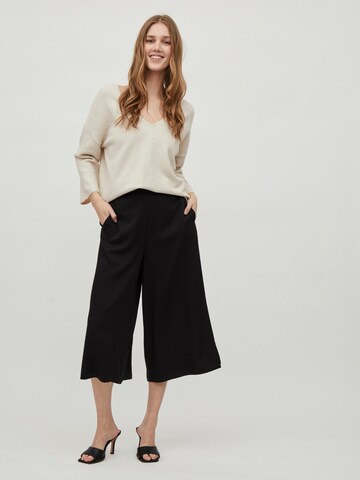 Wide Leg Pantalon 'Vero' VILA en noir