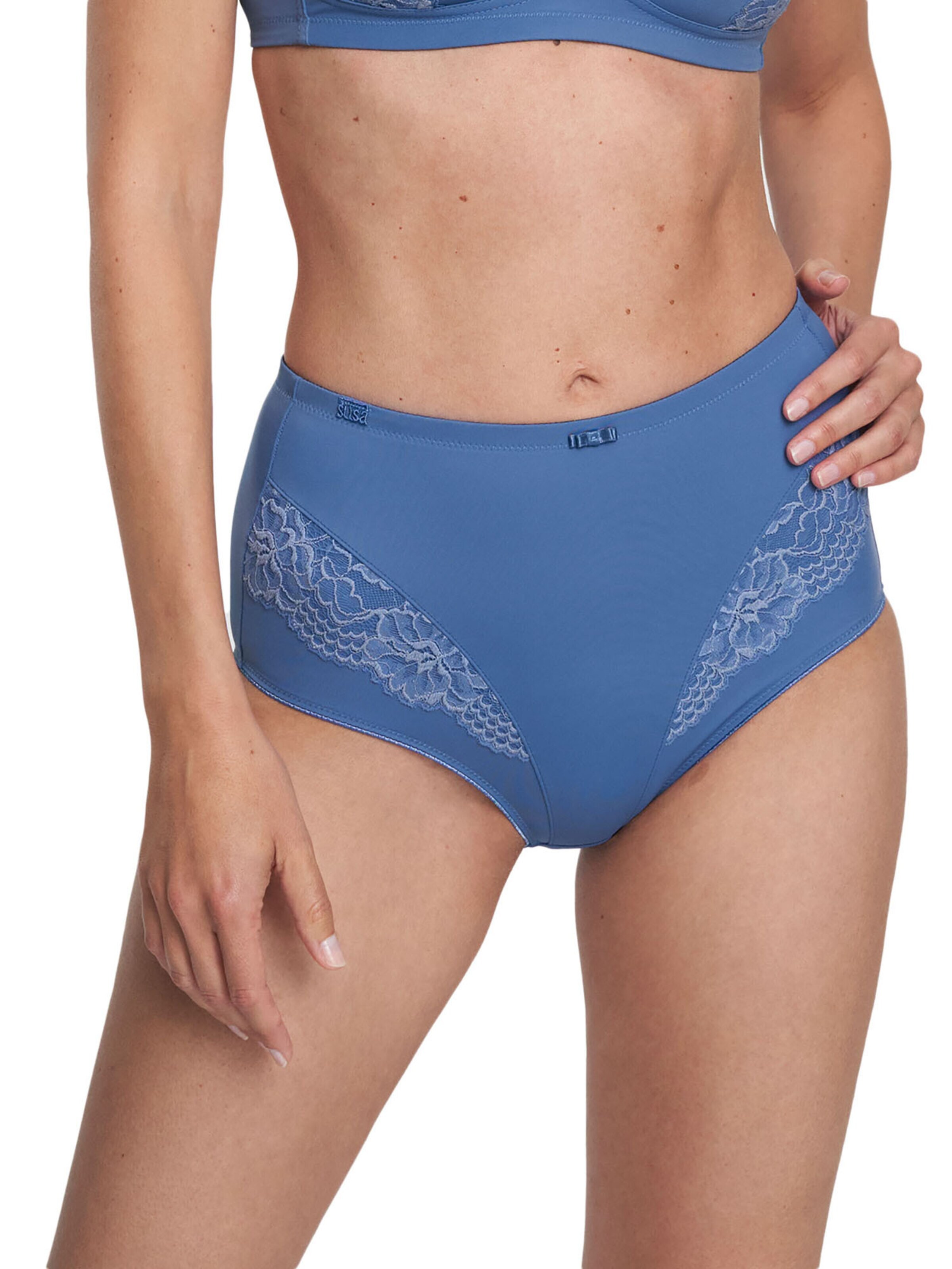 SUSA Shaping Slip 'London' in Blue: front