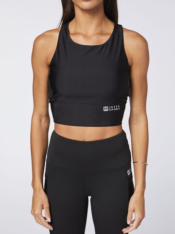 Jette Sport Bralette Sports Bra in Black