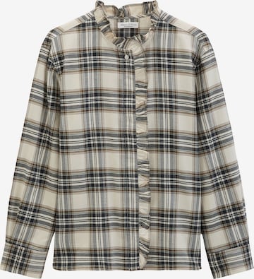 Marc O'Polo Blouse in Wit: voorkant