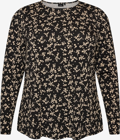 Zizzi Pluus XL-XXL suuruses kollane / must, Tootevaade