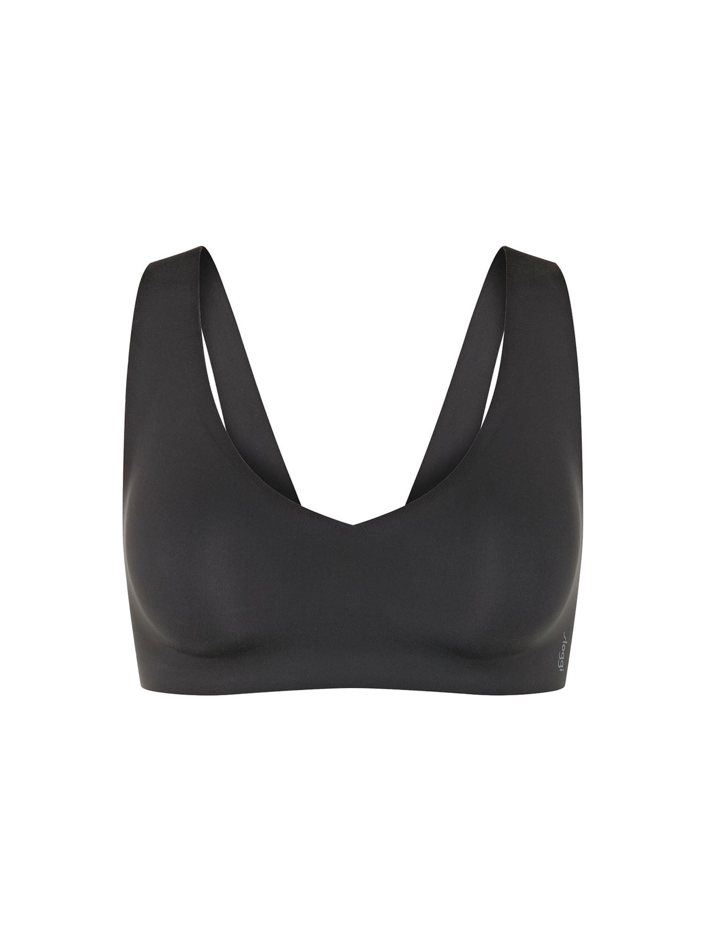 SLOGGI Bra ' Blue ZERO Feel 20 ' in Black: front