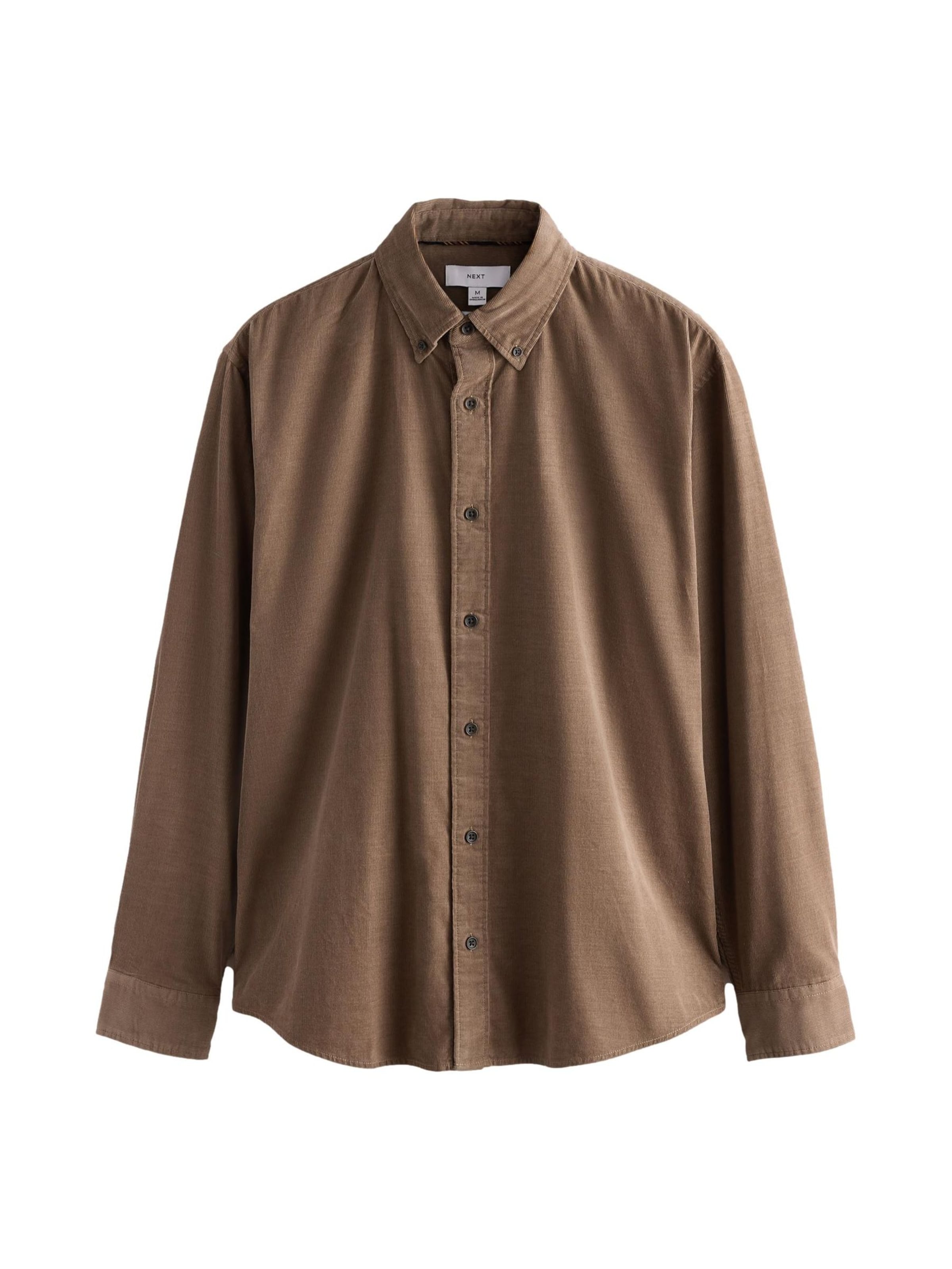 Next Regular fit Overhemd in Bruin: voorkant
