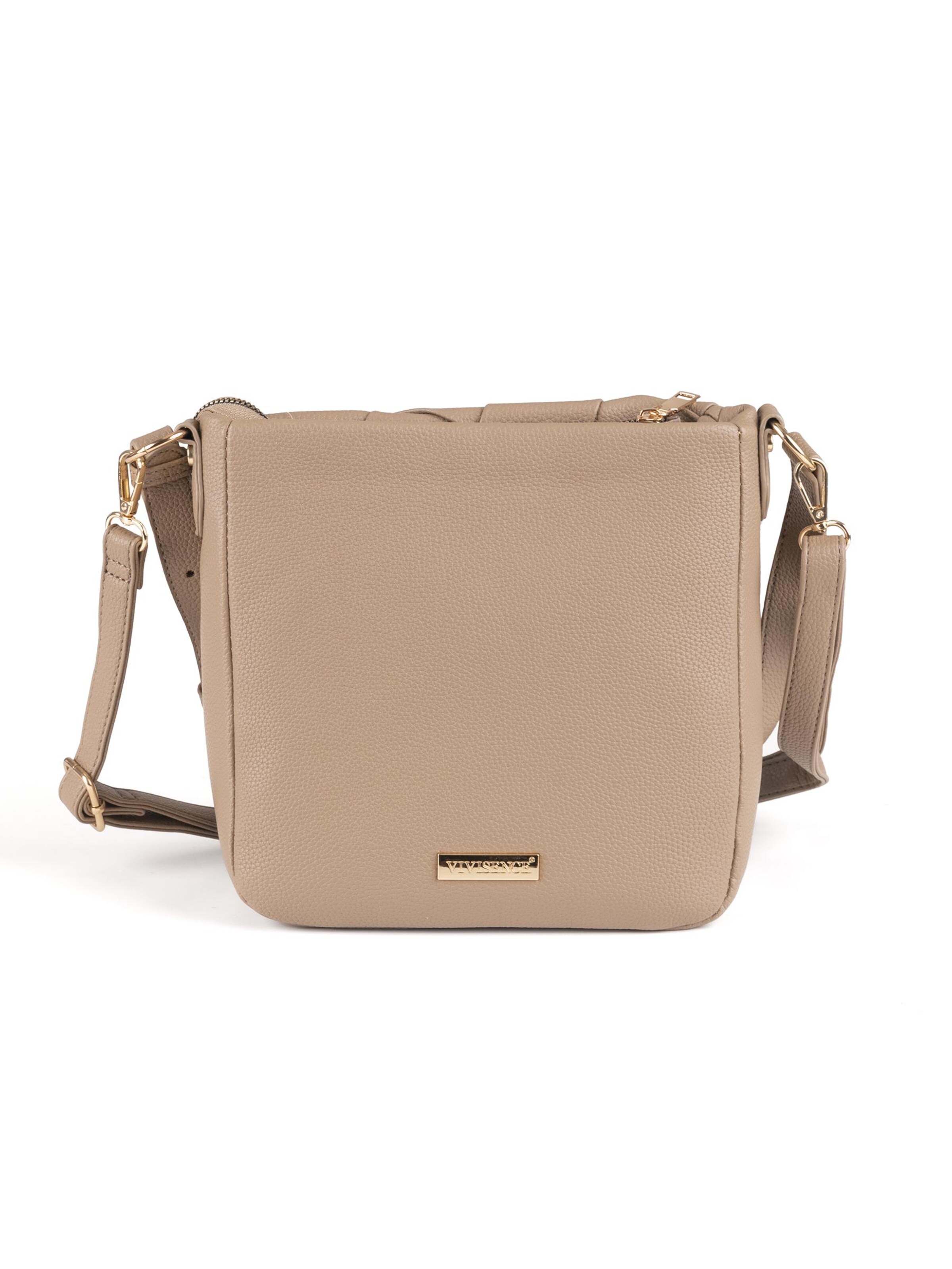 Vivisence Handtas 'T0013' in Beige