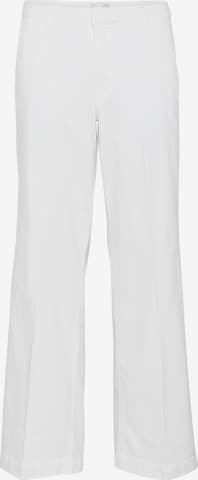 Wide Leg Pantalon My Essential Wardrobe en blanc : devant