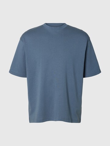 SELECTED Shirt 'SLHOscar' in Blauw: voorkant