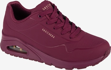 SKECHERS Veterschoen 'Skechers Uno-Stand on Air' in Rood: voorkant