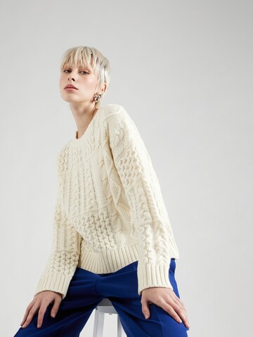 Pull-over UNITED COLORS OF BENETTON en blanc