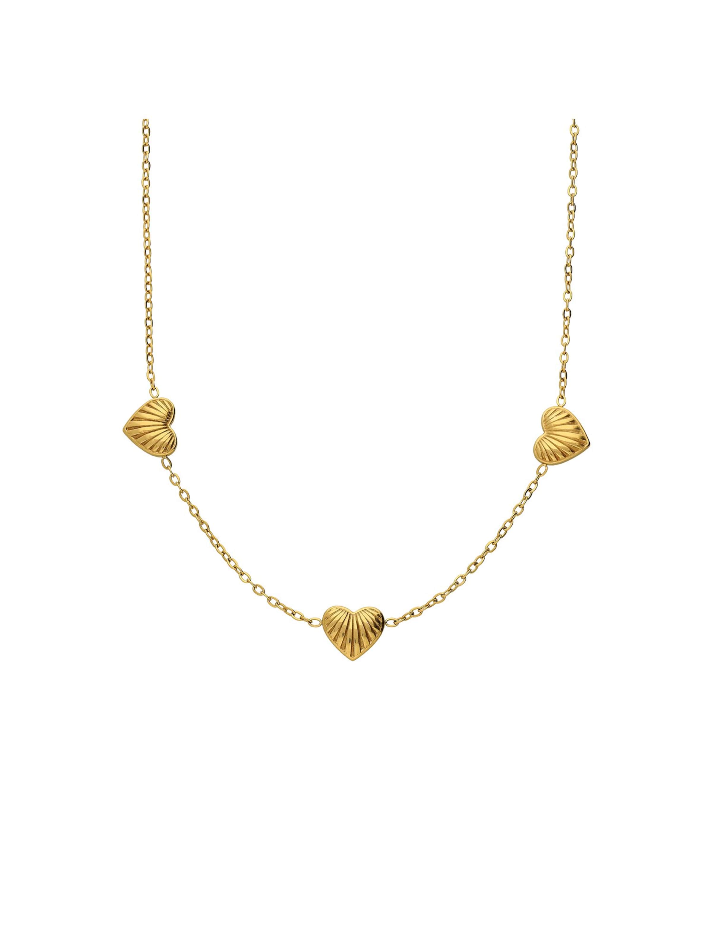 Lucardi Ketting 'Herz' in Goud