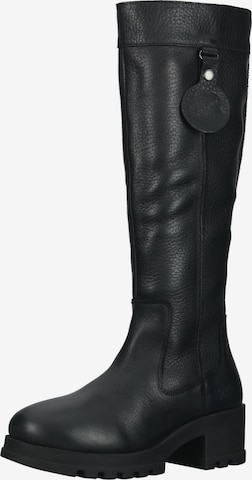 Bottes Kickers en noir : devant