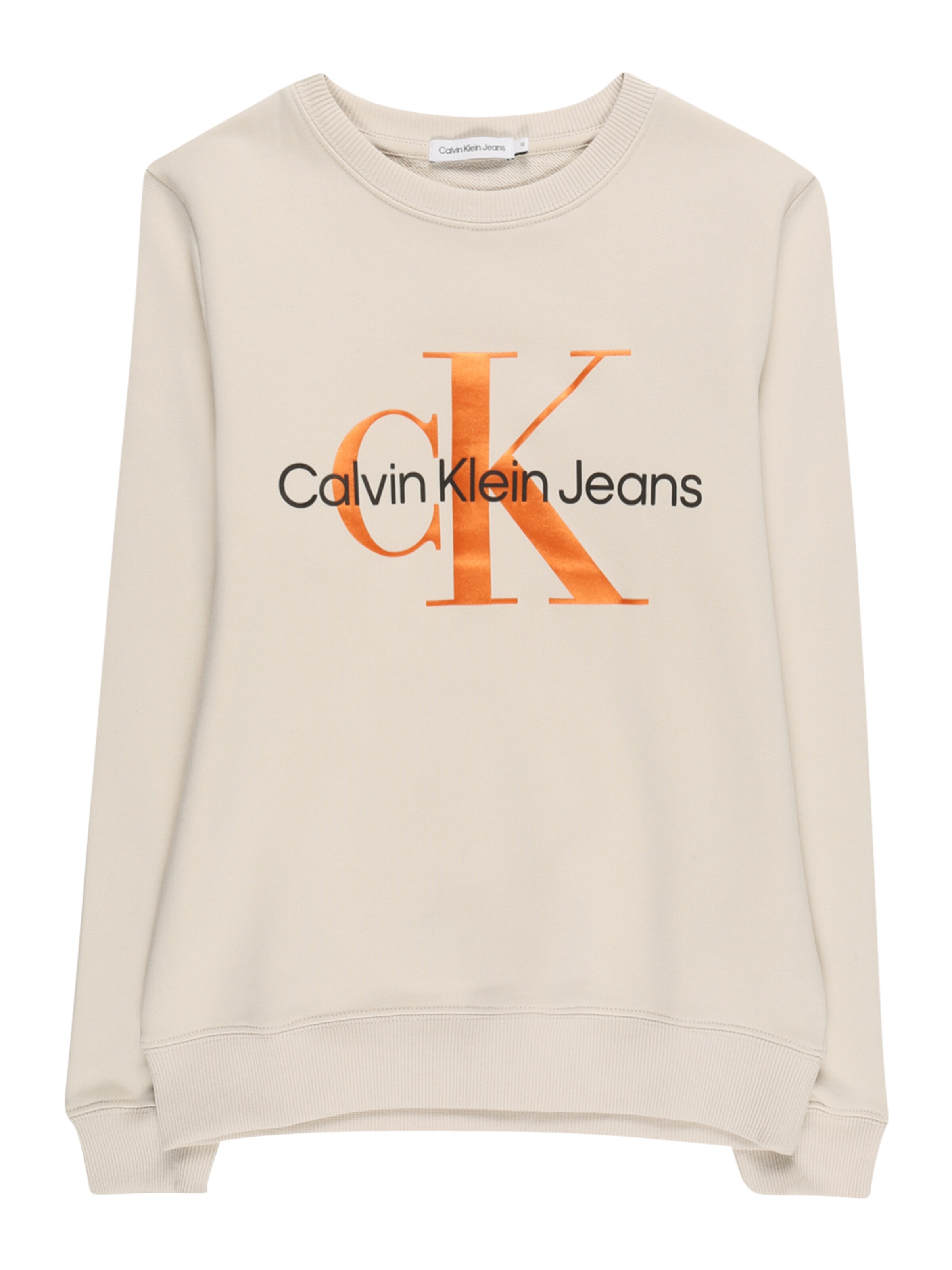 Kinder Kids (Gr. 92-140) Calvin Klein Jeans Sweatshirt in Kitt - YJ26825