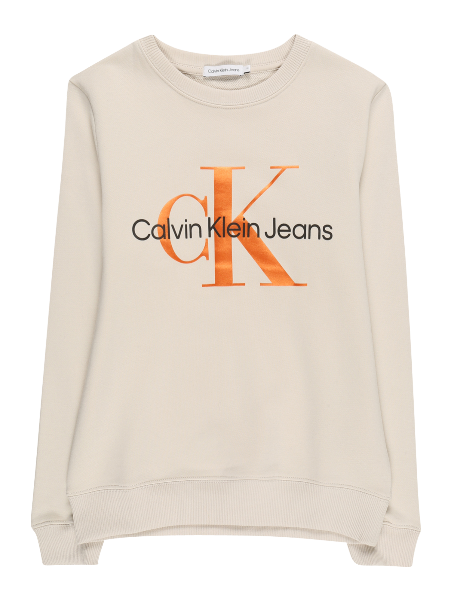 Bambina (taglie 92-140) 1hNLe Calvin Klein Jeans Felpa in Stucco 