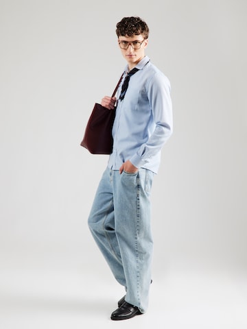 Slim fit Cămașă 'ONSAlvares' de la Only & Sons pe albastru