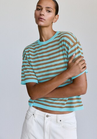 Maglietta di Pull&Bear in blu: frontale
