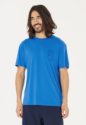Whistler Functioneel shirt 'Tergo' in Blauw: voorkant