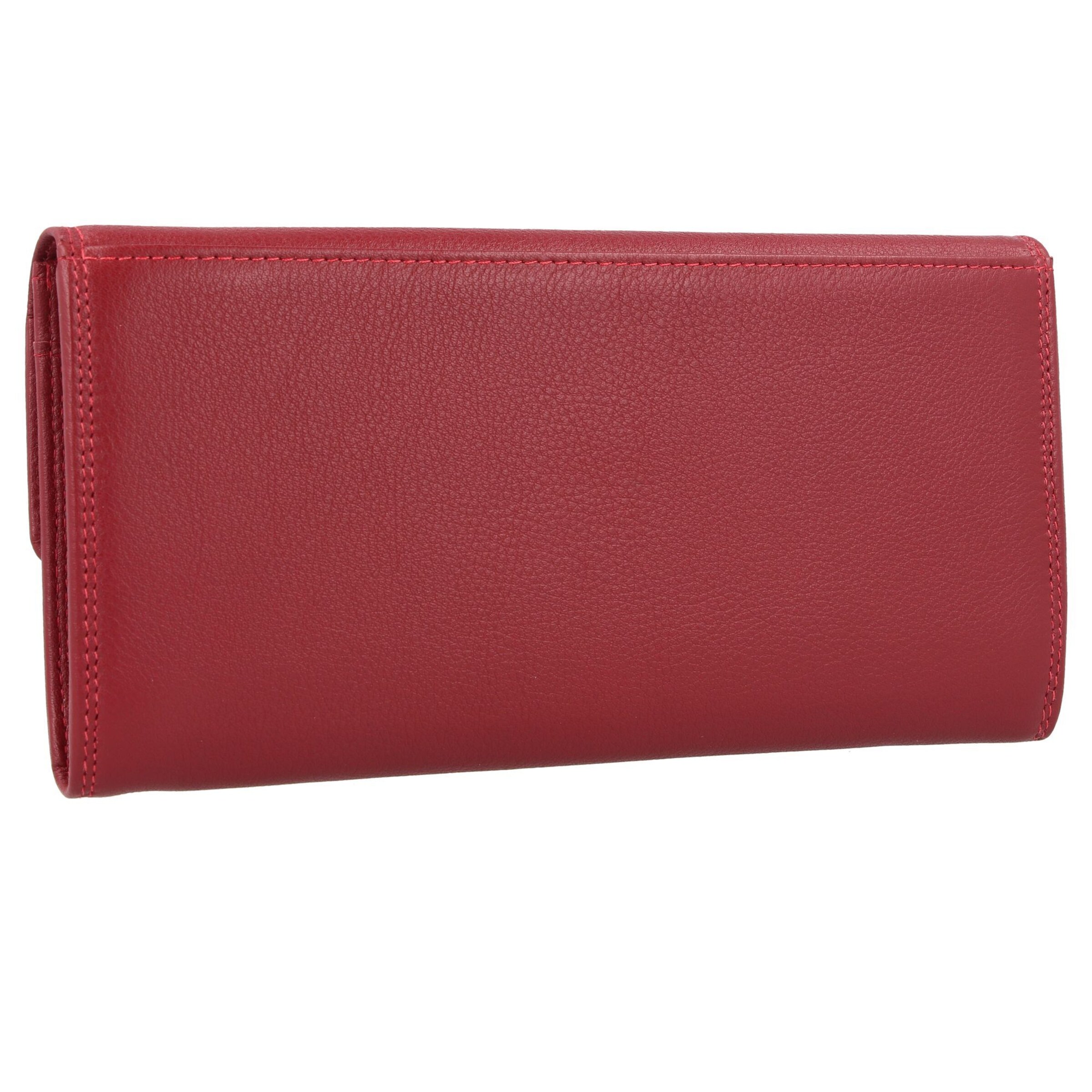 GOLDEN HEAD Wallet in Red