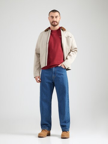 Pepe Jeans Shirt 'CONTRAST CONNOR' in Red