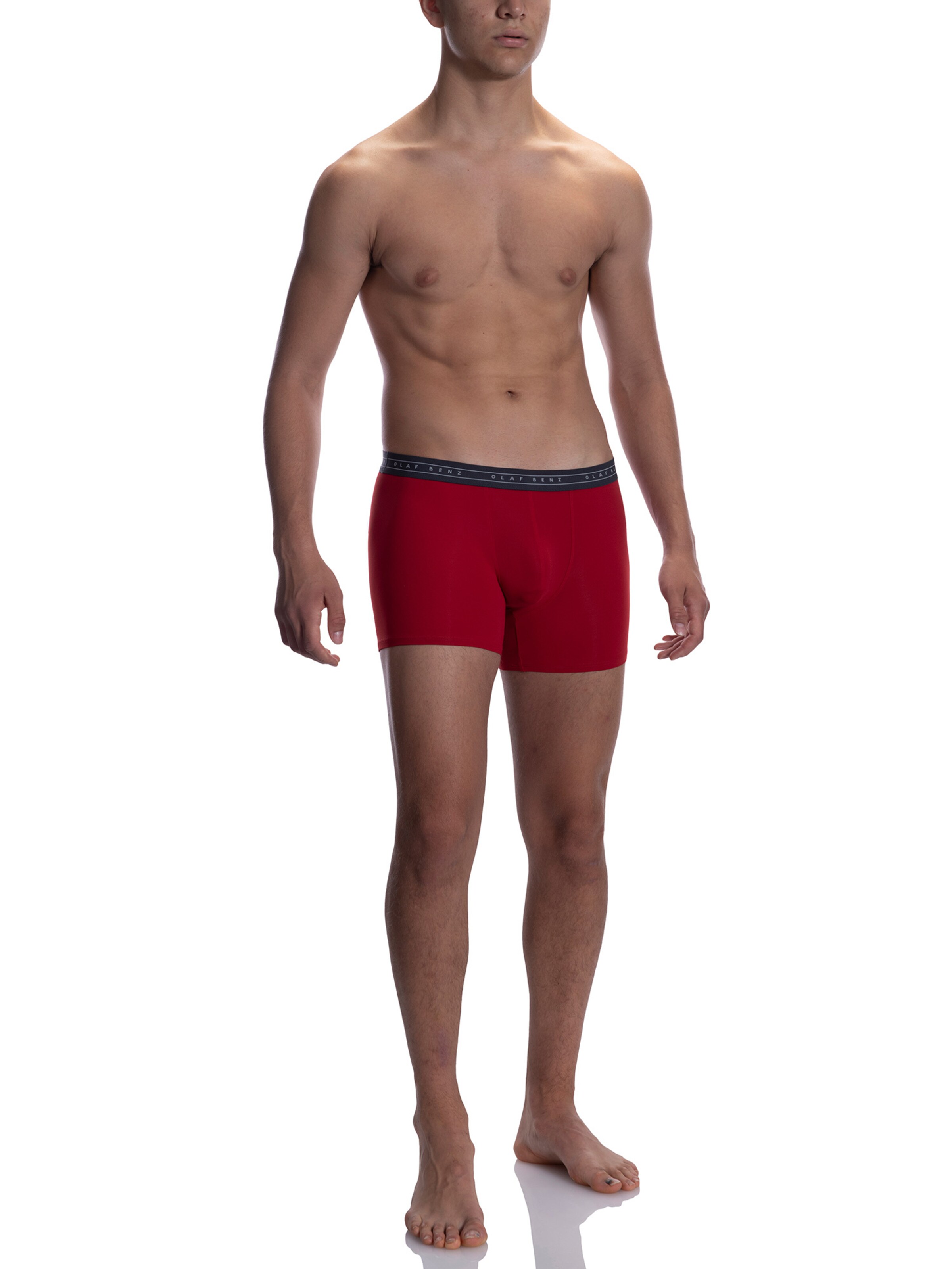 Olaf Benz - Calzoncillo boxer 'Retro RED 2059' en rojo