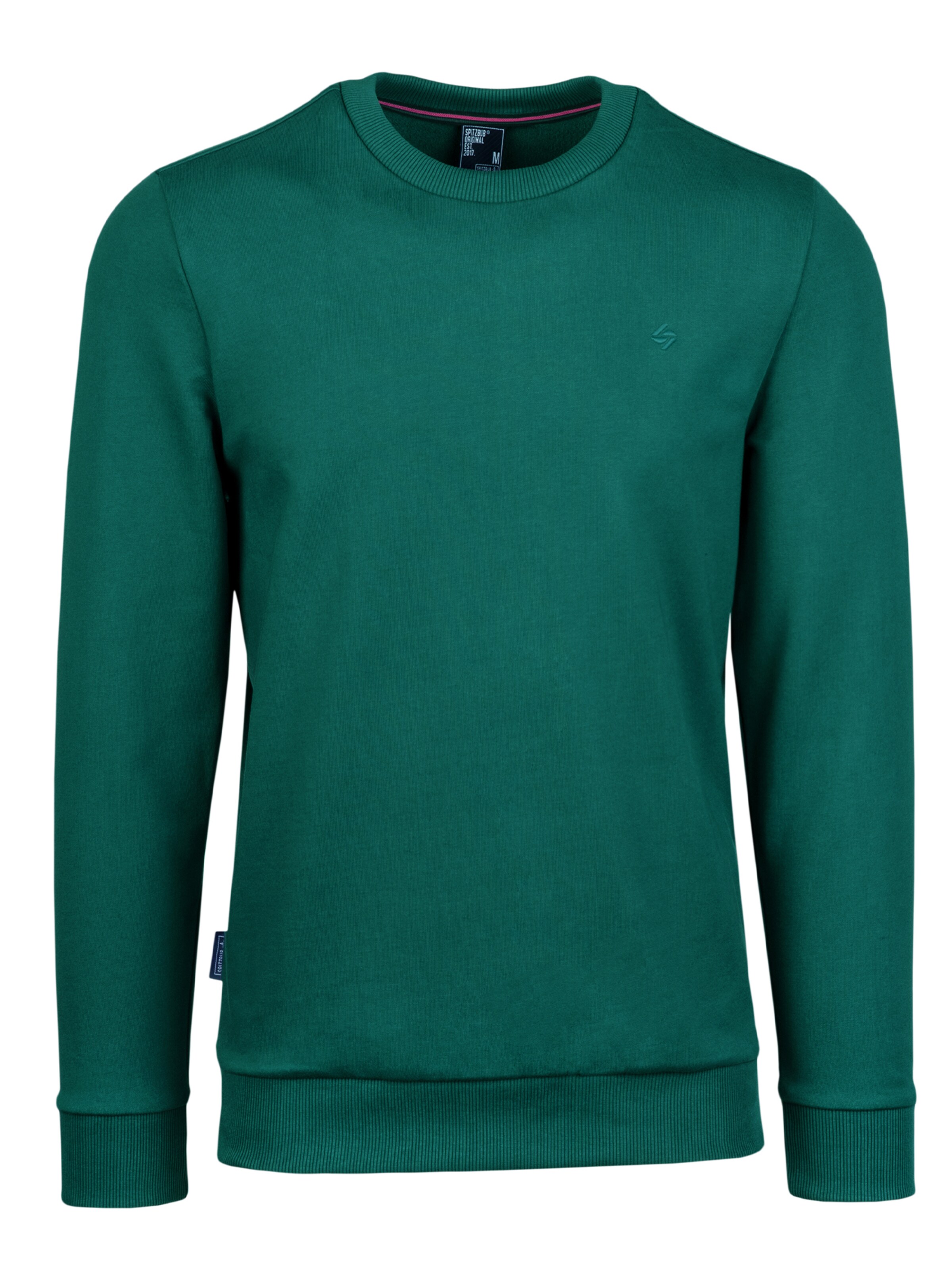 SPITZBUB Pullover 'Florentin' in Grün: Vorderseite