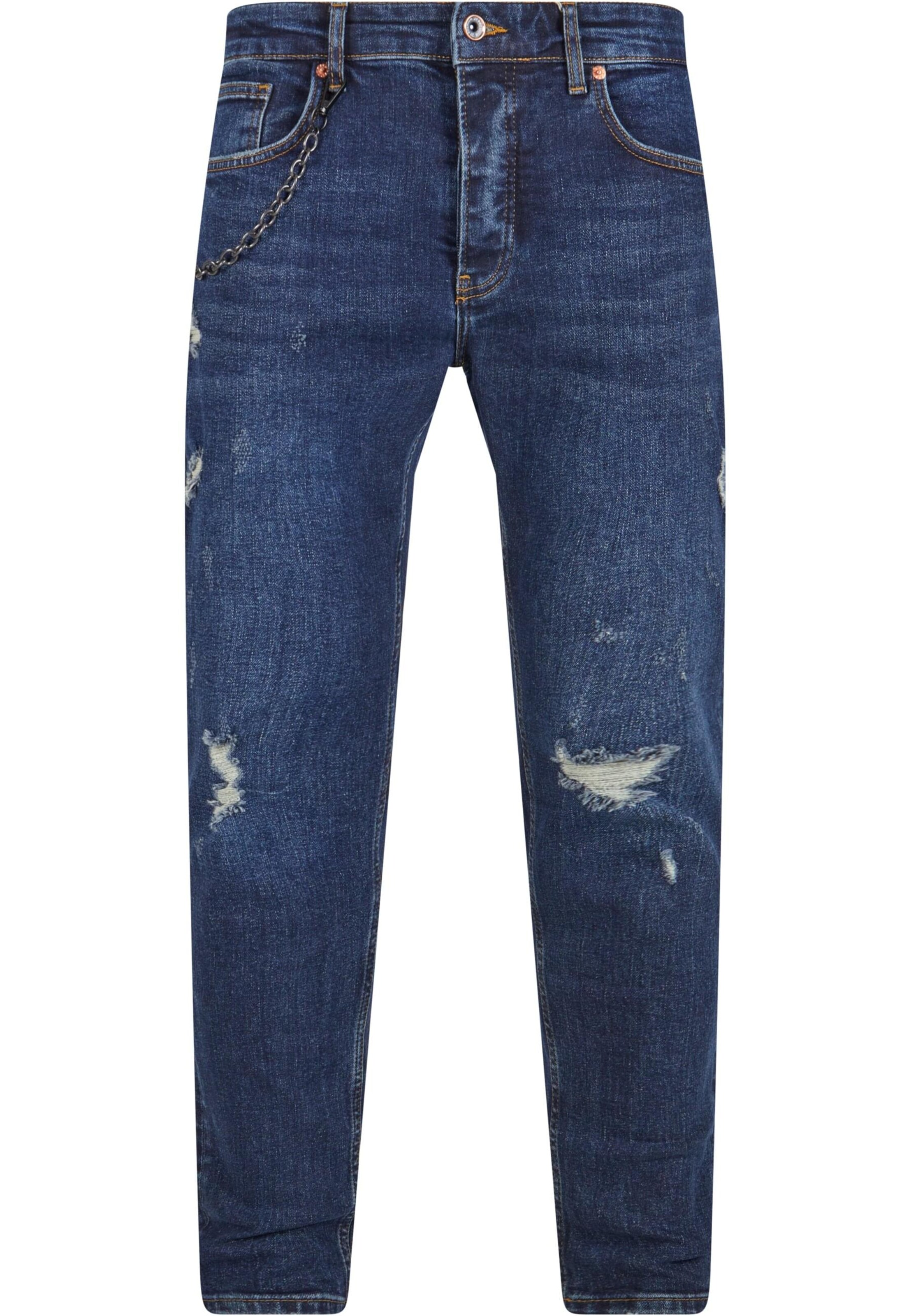 2Y Premium Regular Jeans in Blau: Vorderseite