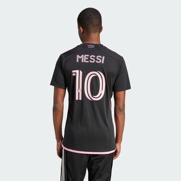 ADIDAS PERFORMANCE Trikot 'Inter Miami CF 23/24 Messi Away' in Schwarz: Vorderseite