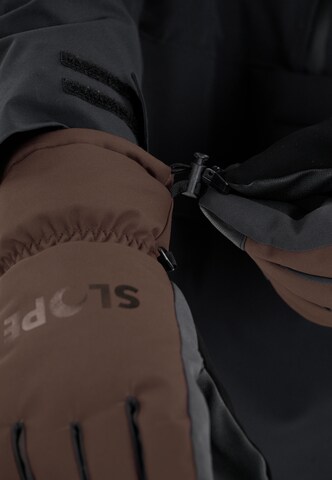 SLOPE Full finger gloves 'Finnick' in Black