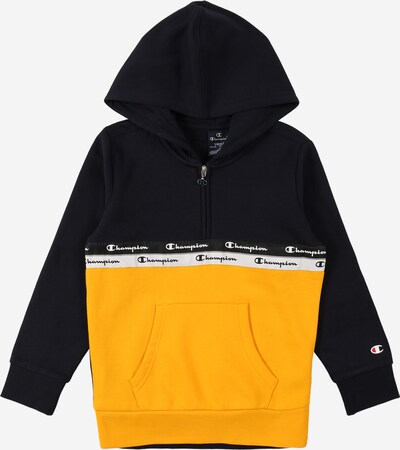 Champion Authentic Athletic Apparel Sweatshirt in Night blue / Yellow / Black / White, Item view