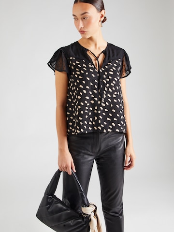 ABOUT YOU Blouse 'Nadia' in Zwart: voorkant