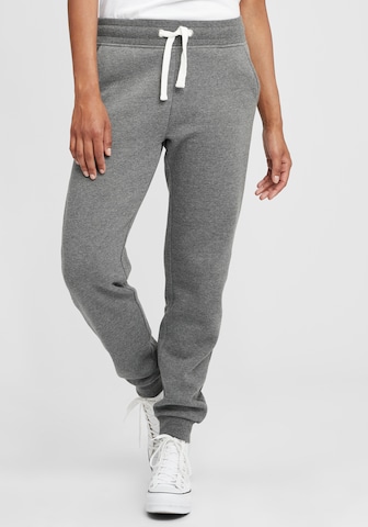 Tapered Pantaloni 'Olivia' di Oxmo in grigio: frontale