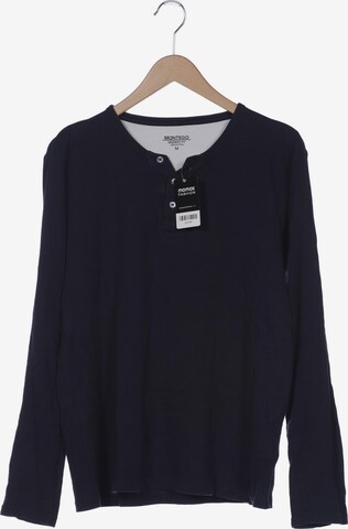 MONTEGO Shirt in M in Blue: front