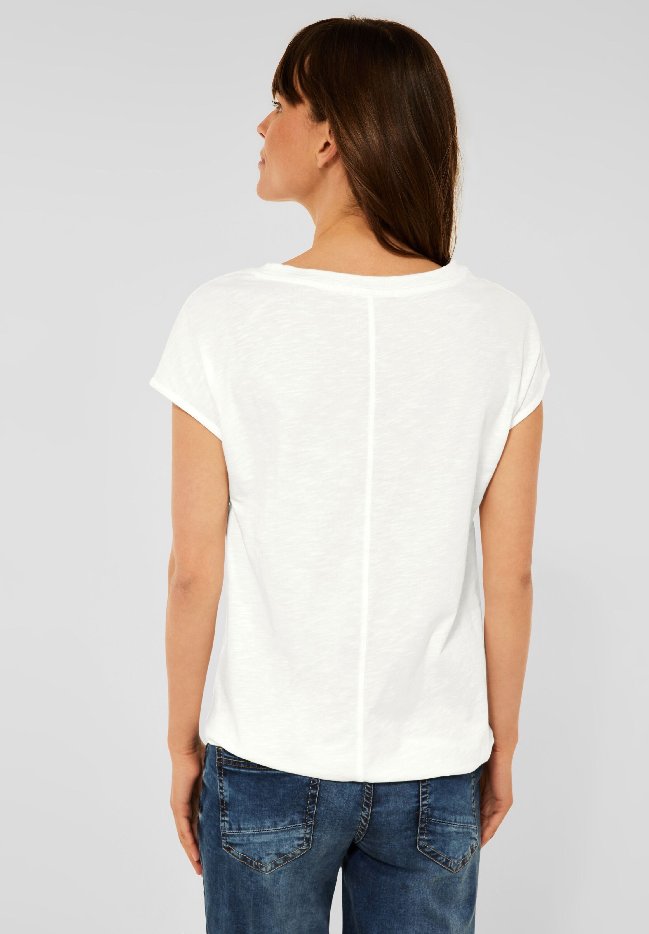 Frauen Shirts & Tops CECIL Shirt in Offwhite - PZ23519