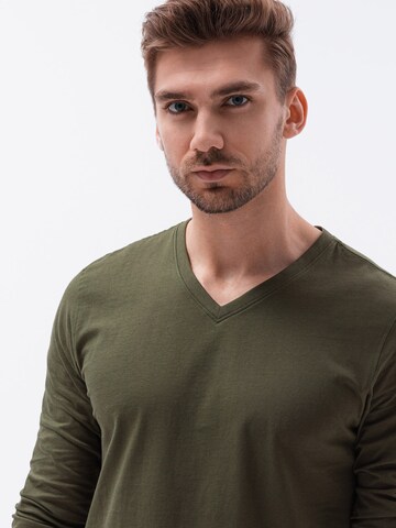 Ombre Shirt 'L136' in Green