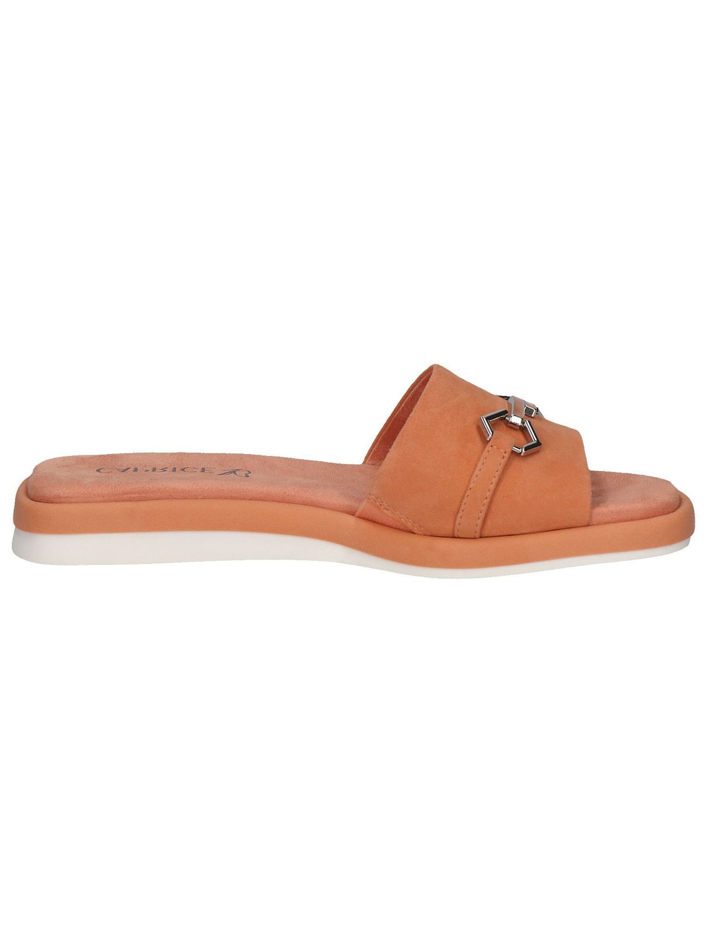 CAPRICE Mules in Orange