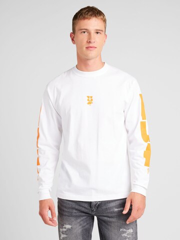 HUF Μπλουζάκι 'MEGABLAST' σε λευκό: μπροστά