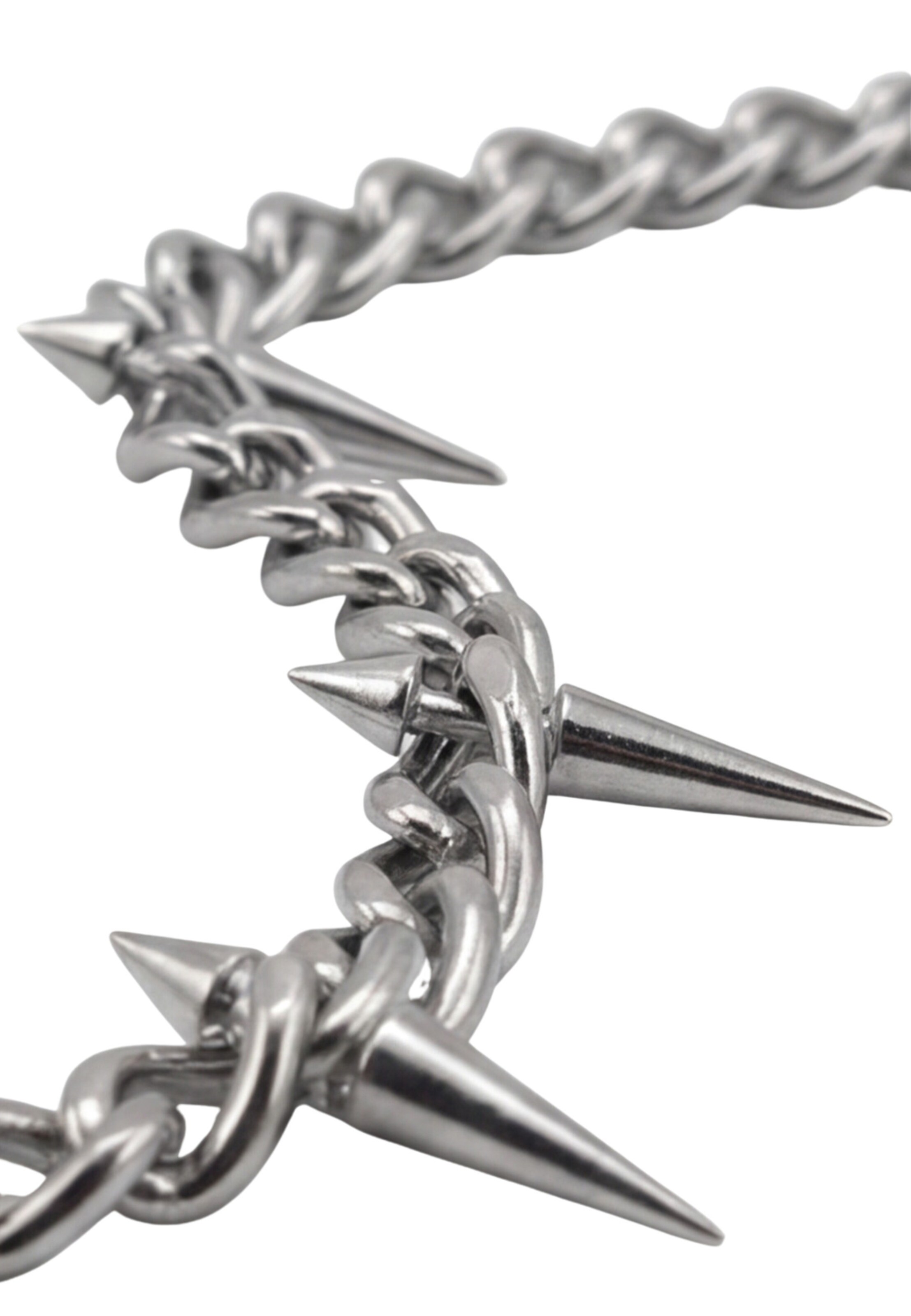 Chaîne 'Big Spike' Fainz en argent
