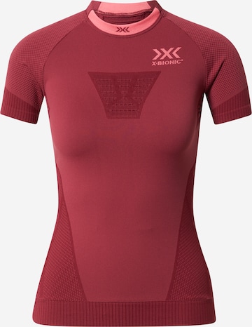 T-shirt fonctionnel 'INVENT 4.0' X-BIONIC en rouge : devant