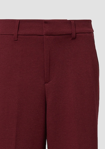 s.Oliver Wide leg Pantalon in Rood