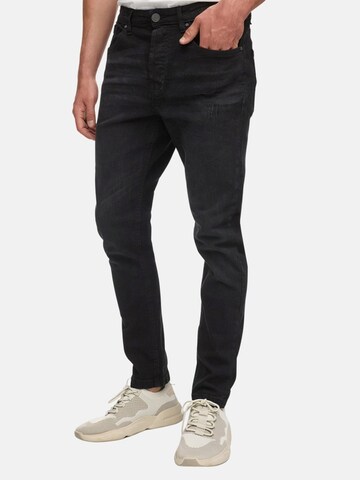 Tazzio Slimfit Jeans 'A109' in Schwarz