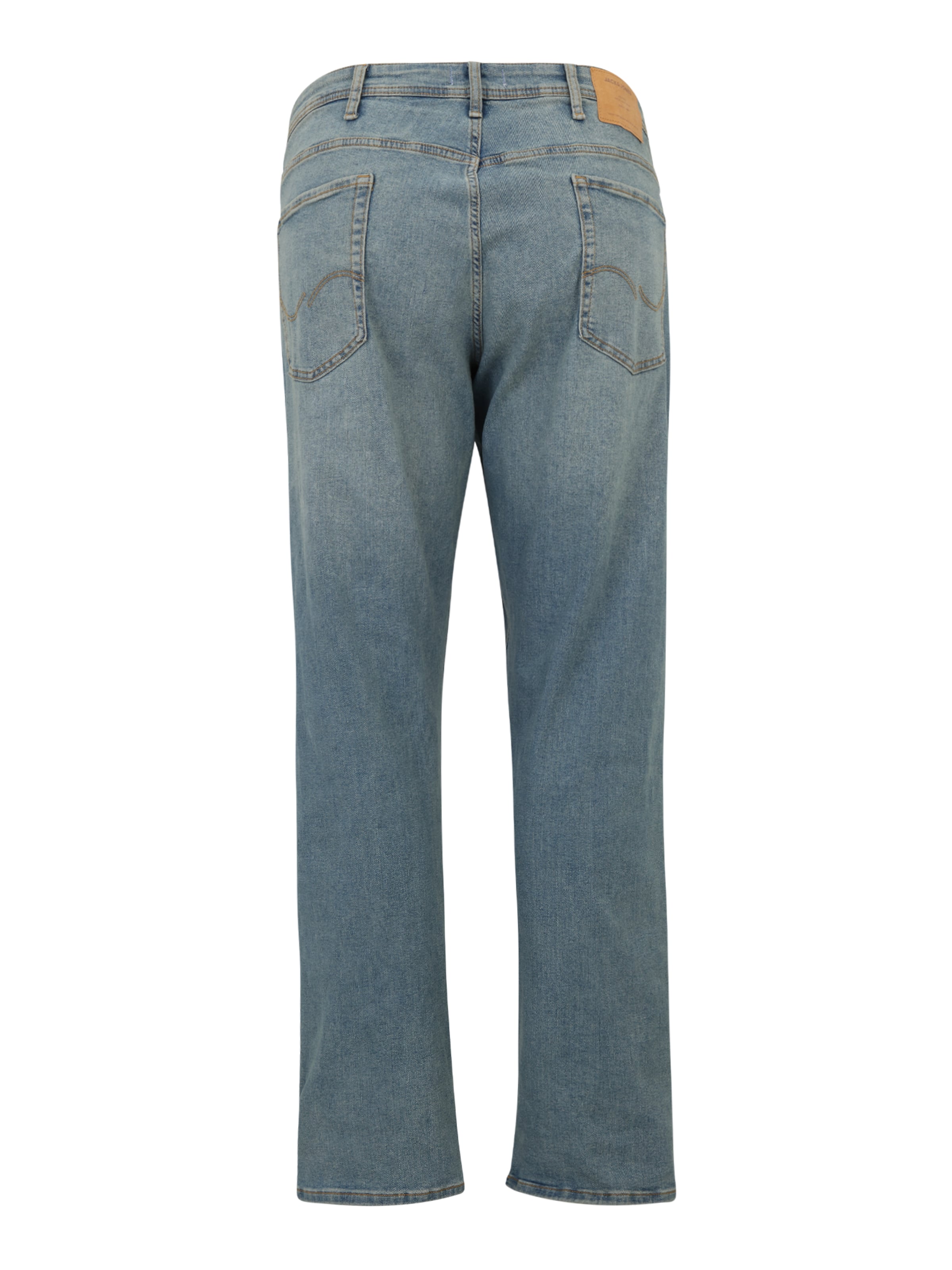 Jack & Jones Plus Слим Джинсы 'JJIGLENN JJORIGINAL' в Синий