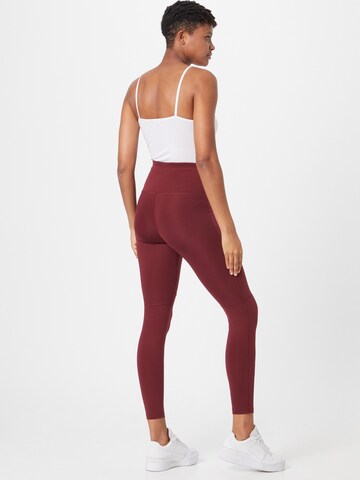 ADIDAS TERREX Skinny Sporthose in Rot