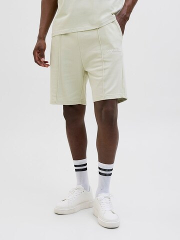 JACK & JONES Loose fit Trousers 'JPSTKane JJVesterbro' in Green: front