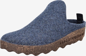 Asportuguesas Hausschuh in Blau: Vorderseite
