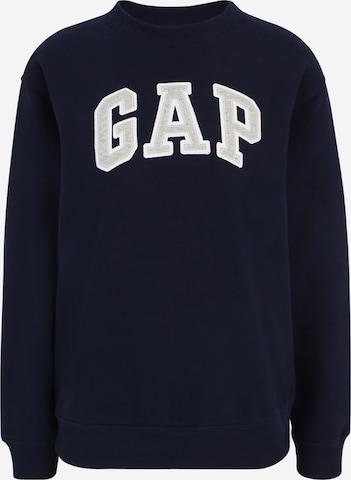 Gap Tall Sweatshirt 'HERITAGE' in Blauw: voorkant