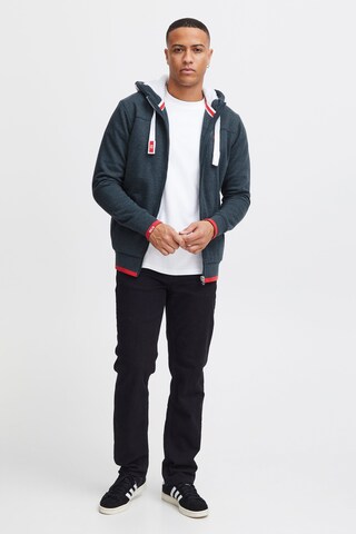 !Solid - Sudadera con cremallera 'Benjamin' en azul