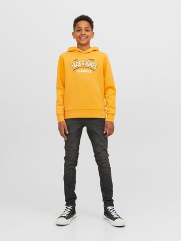 Felpa di Jack & Jones Junior in giallo